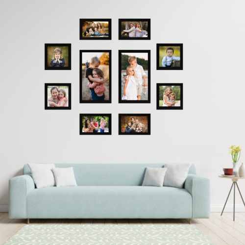 Set-of-10-Collage-Photo-Frames-Black