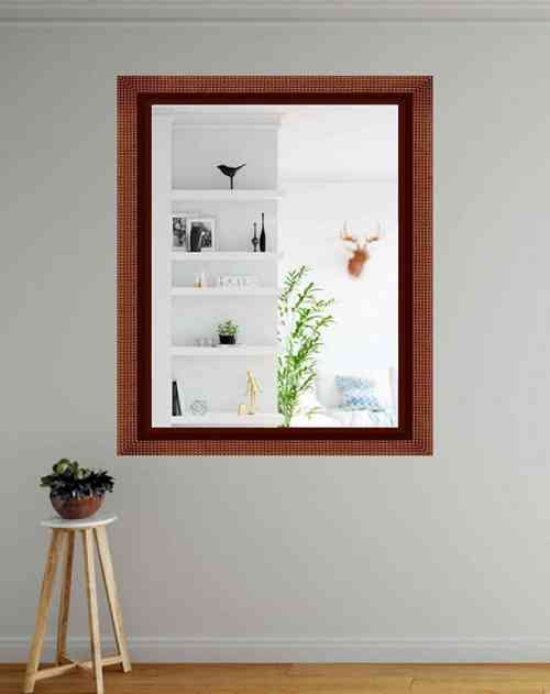 framed-mirror-brown